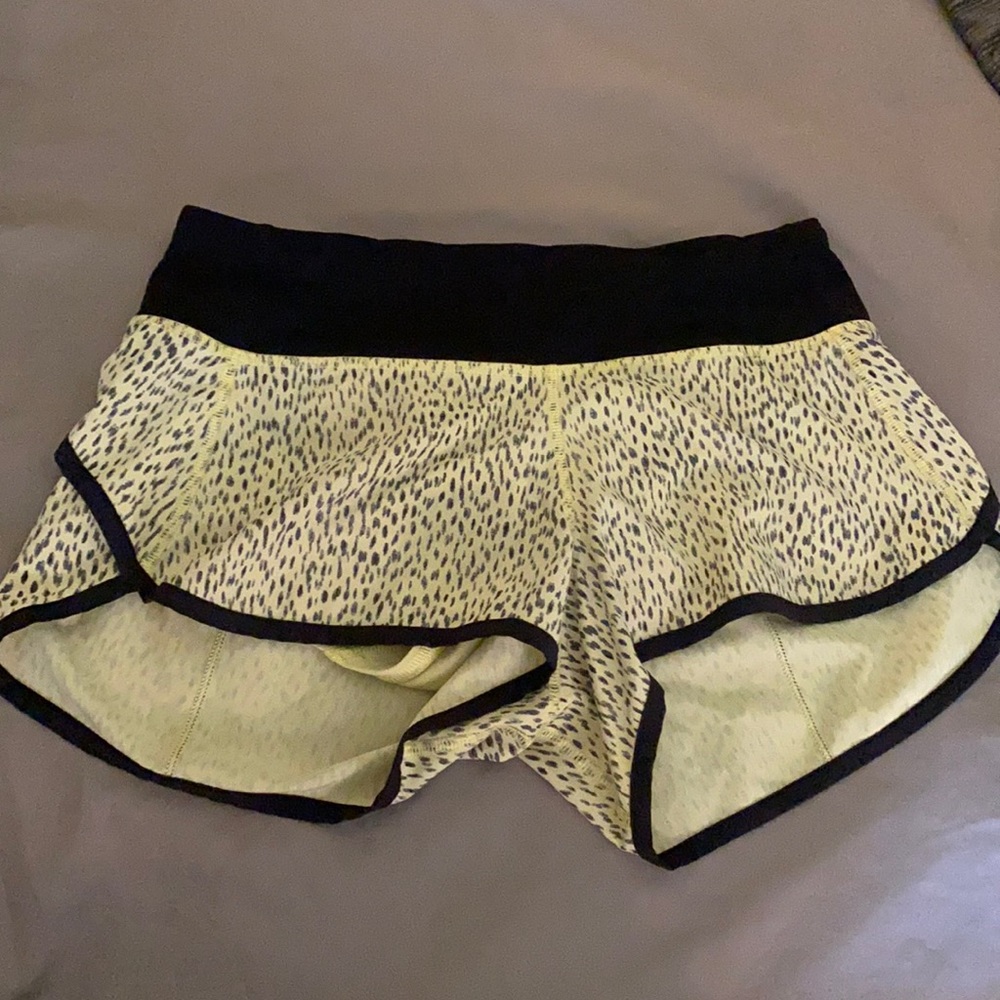 Lululemon speed shorts
